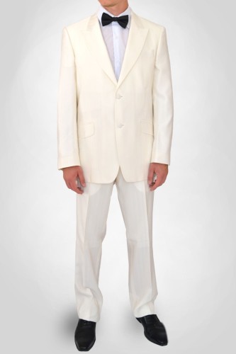 costume homme blanc pas cher