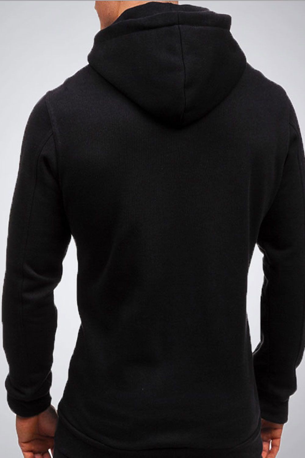 Sweet zippé à capauche pour homme Kebello.com Couleur Noir Taille XXL